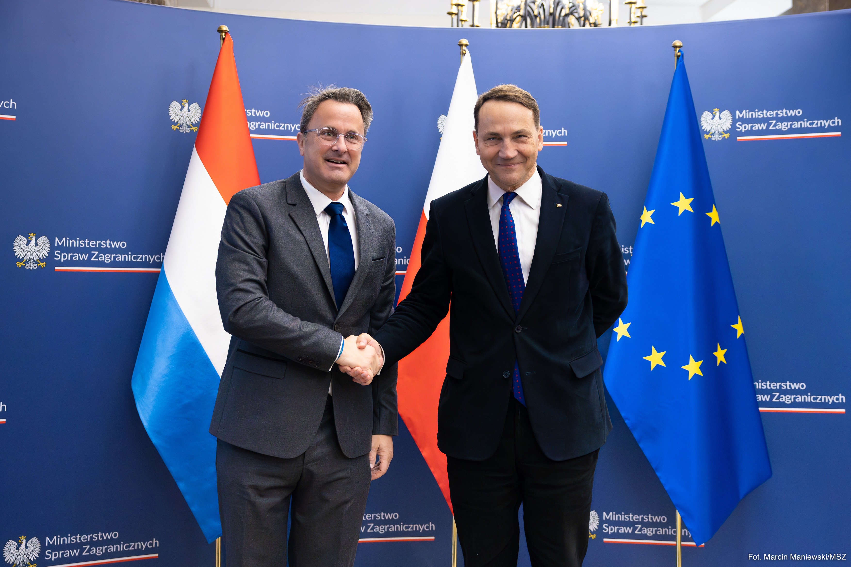 Xavier Bettel on a working visit to Warsaw - Embassy of Luxembourg in ...
